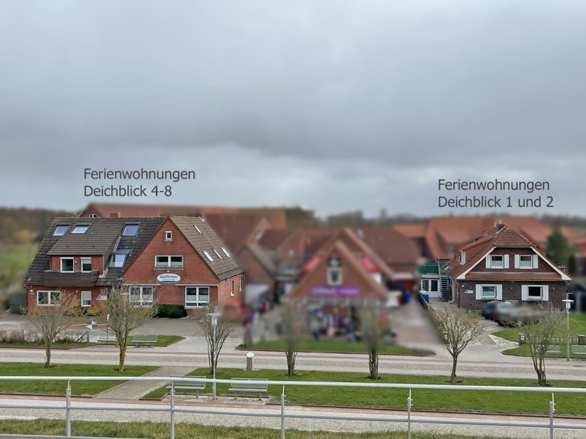 Deichblick 7 In Norddeich- Urlaub Und Erholung Am Strand Norden Kültér fotó